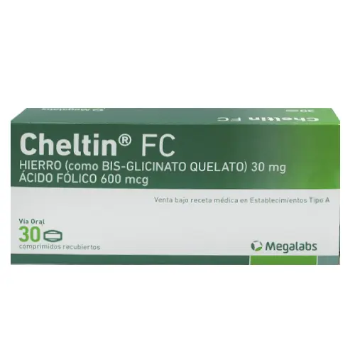 Product image of Cheltin Fc 150 mg x 30 Comprimidos recubiertos