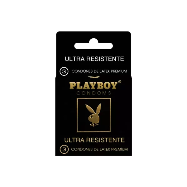 Playboy Preservativos Ultra Resistentes x 3 Und