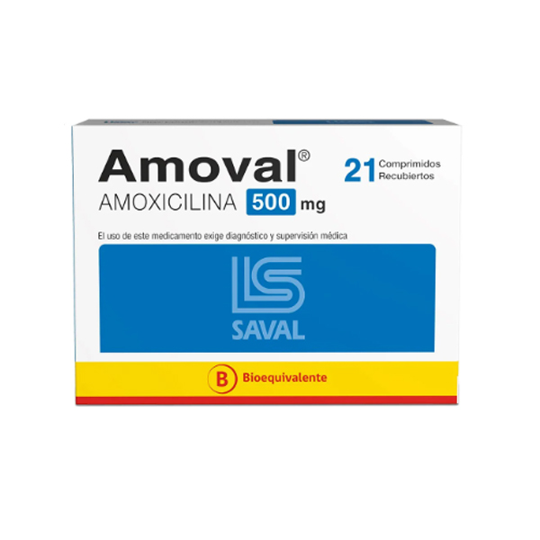 Amoval 500mg/5ml x 100ml DESCUENTO