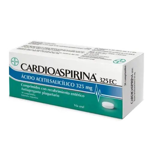 Cardioaspirina 325 EC x 30 Comprimidos