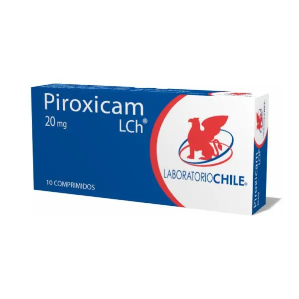 Piroxicam 20 mg X 10 Comprimidos (LCH)