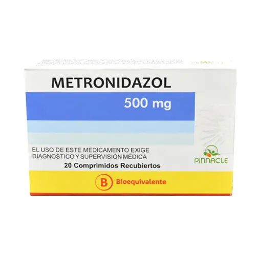 Metronidazol 500mg x 20 comprimidos (Cenabast)