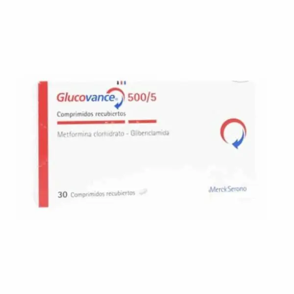 Glucovance 500 mg/5 x 30 comprimidos (Merck)