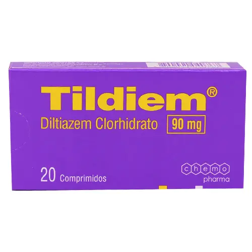 Tildiem 90 mg x 20 comprimidos (Chemofarma)