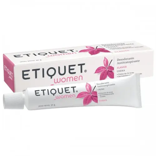 Etiquet Women Clásico Antitranspirante Crema 30 g