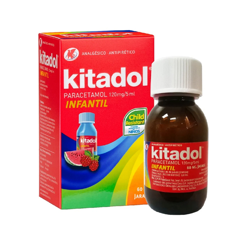 Kitadol 120 mg/5 ml Jarabe 60 ml (LCh)