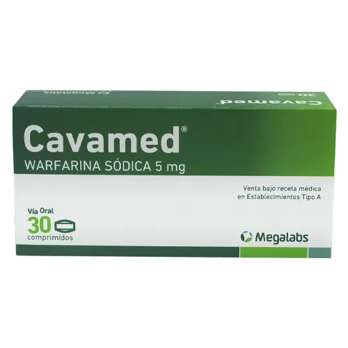 Product image of Cavamed 5 mg x 30 comprimidos DESCUENTO