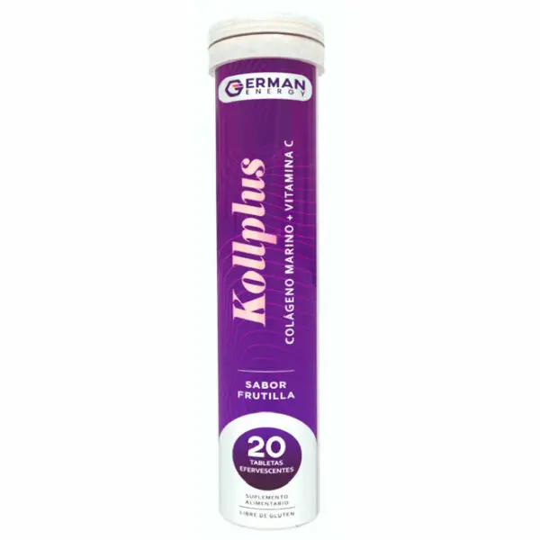 KollPlus Colageno Marino + Vitamina C x 20 Tabletas Efervecente