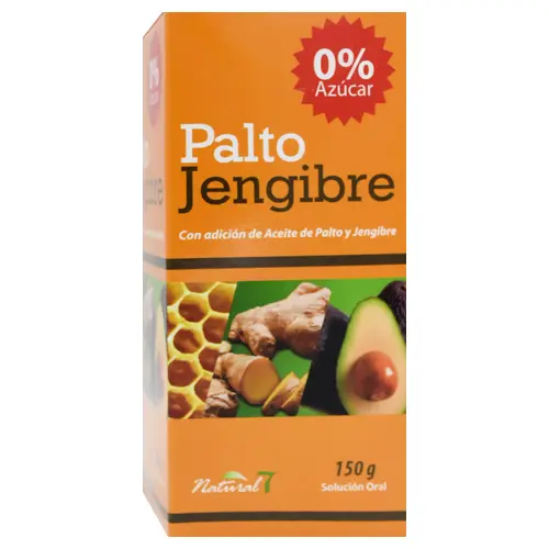 Palto Jengibre Jarabe 0% Azúcar (150 gr)