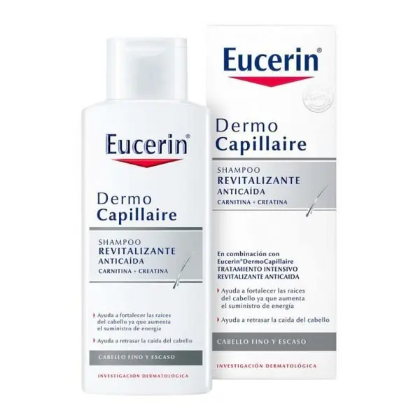 Eucerin Dermo Capillaire Shampoo Revitalizante Anticaída 250 ml