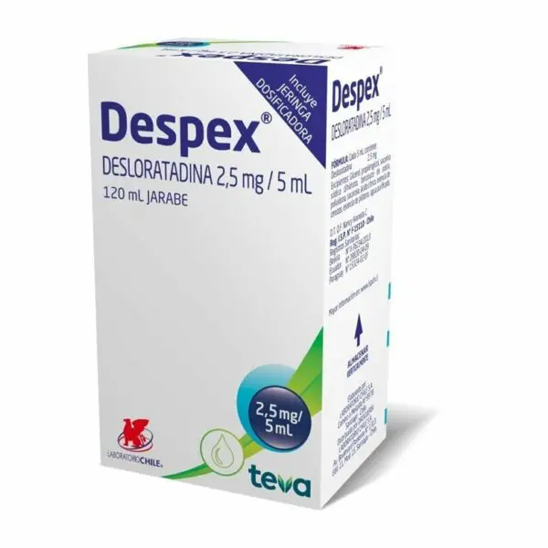 Despex 2.5 mg/5 ml Jarabe 120ml (Lab. Chile)