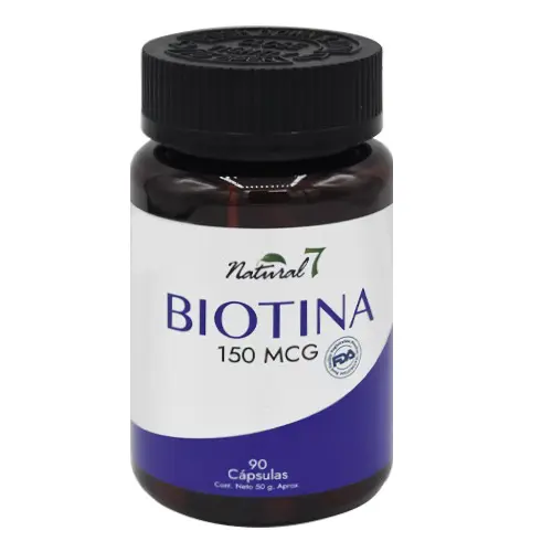 Product image of Biotina 150 mcg x 90 Cápsulas N7