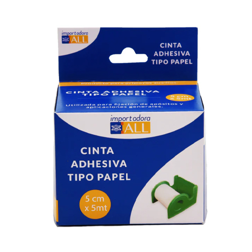 Cinta Adhesiva tipo papel 5cm x 5mt