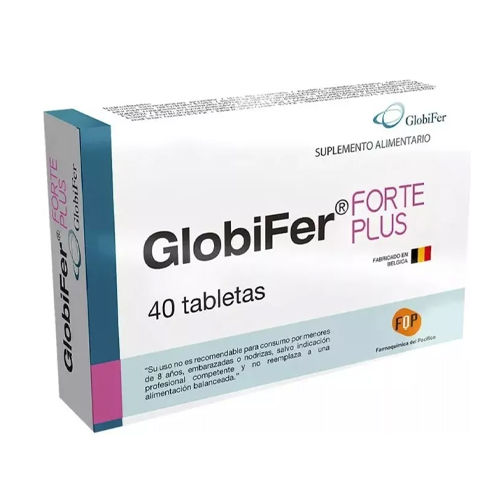 Globifer Forte Plus x 40 Tabletas