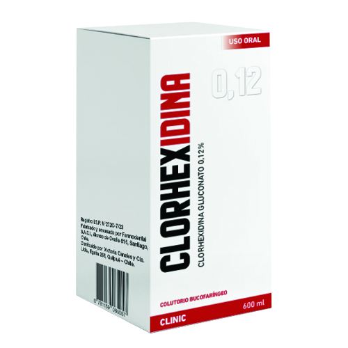 Clorhexidina 0,12 x 600 ml