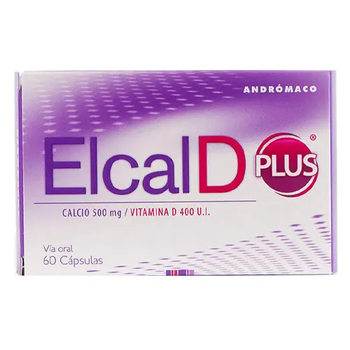 Elcal D plus x 60 Cápsulas (Andrómaco)