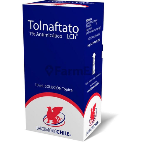 Tolnaftato Solución Tópica 1% x 10 mL