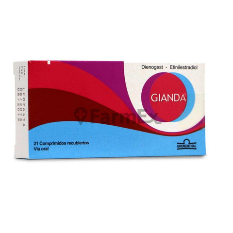 Product image of Gianda  x 21 comprimidos ( vencimiento junio 2024)