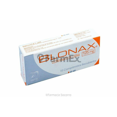 Product image of Blonax 125 mg x 10 comprimidos