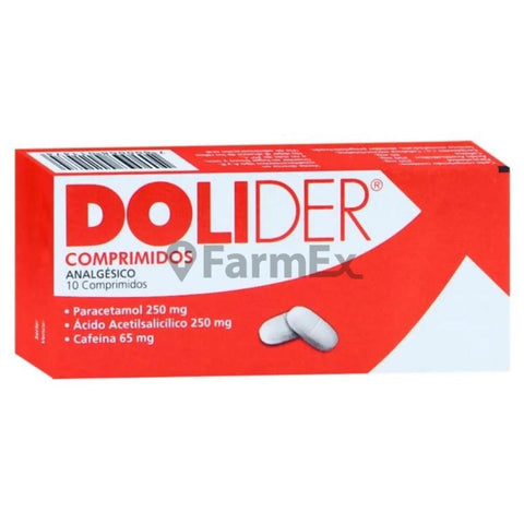 Product image of Dolider x 10 comprimidos