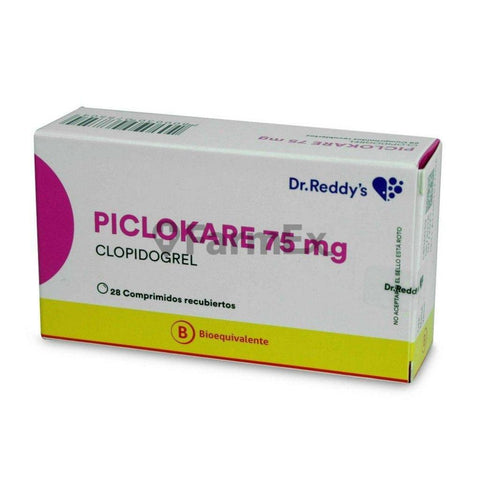 Product image of Piclokare 75 mg x 28 comprimidos
