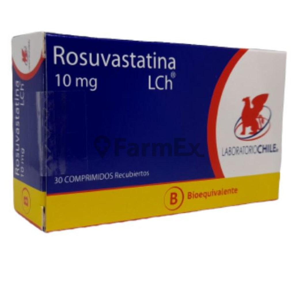 Product image of Rosuvastatina 10 mg x 30 comprimidos
