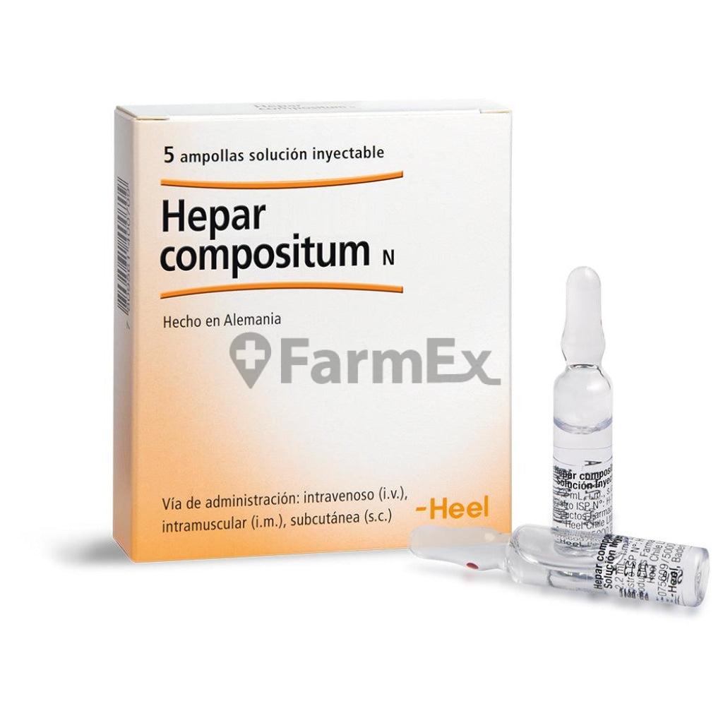 Product image of Hepar compositum N x 5 ampollas