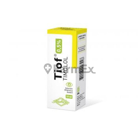 Product image of Tiof 0.5 % Solución Oftálmica x 10 mL