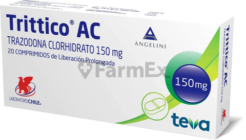 Product image of Trittico AC 150 mg x 20 comprimidos