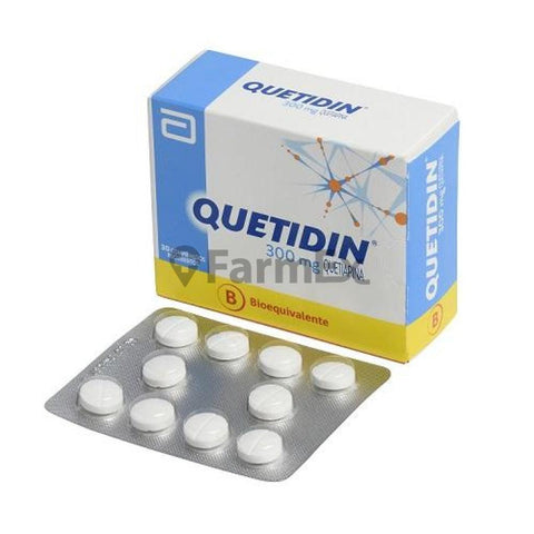 Product image of Quetidin 300 mg x 30 comprimidos