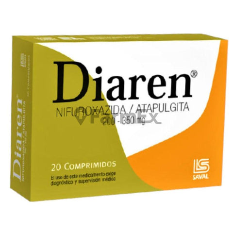 Diaren x 20 comprimidos