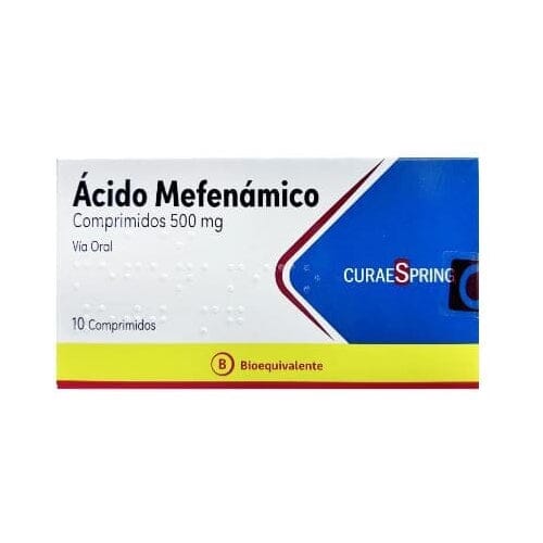 Product image of Ácido Mefenámico 500 mg x 10 comprimidos