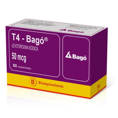 Product image of T4 50 mcg x 50 comprimidos