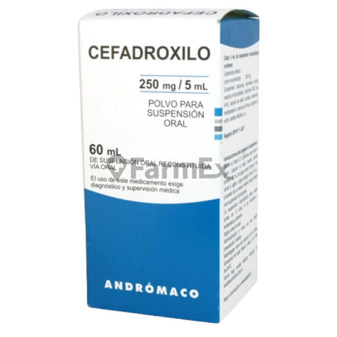 Product image of Cefadroxilo 250 mg / 5 mL Suspensión Oral x 60 mL