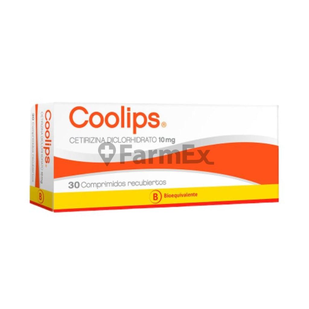 Product image of Coolips 10 mg x 30 comprimidos