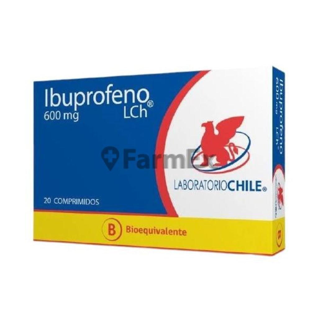 Ibuprofeno 600 mg x 20 comprimidos