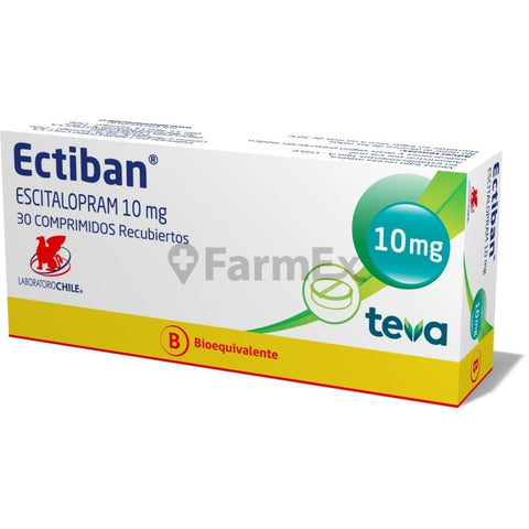 Product image of Ectiban 10 mg x 30 comprimidos