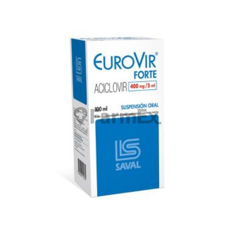 Product image of Eurovir Forte Suspensión 400 mg / 5 mL x 100 mL