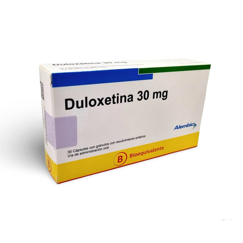 Product image of Duloxetina 30 mg x 30 cápsulas