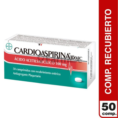 Cardioaspirina 100 mg EC x 50 comprimidos