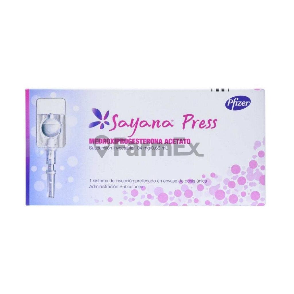 Sayana Press 104 mg / 0.65 mL x 1 Suspension Inyectable "Ley Cenabast"