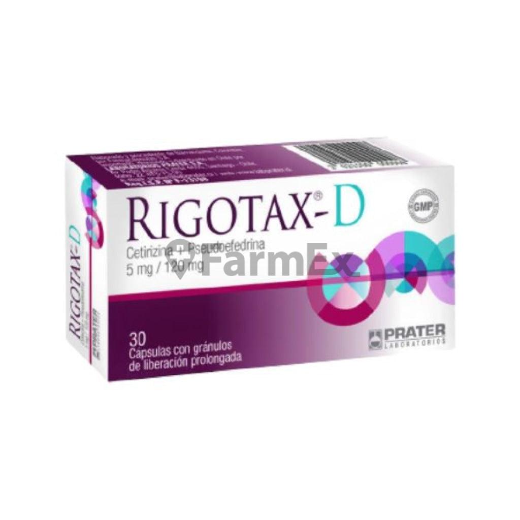 Rigotax D x 30 cápsulas