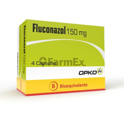 Product image of Fluconazol 150 mg x 4 cápsulas