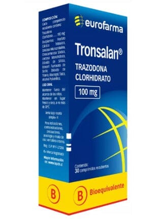 Tronsalan 100 mg x 30 comprimidos