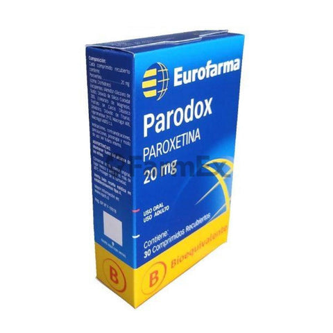 Product image of Parodox 20 mg x 30 comprimidos