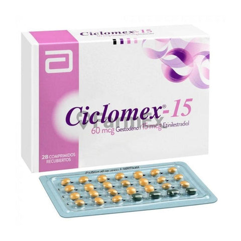 Product image of Ciclomex 15 x 28 comprimidos