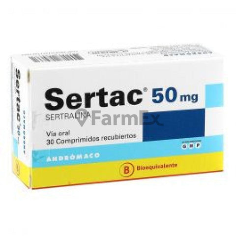 Product image of Sertac 50 mg x 30 comprimidos