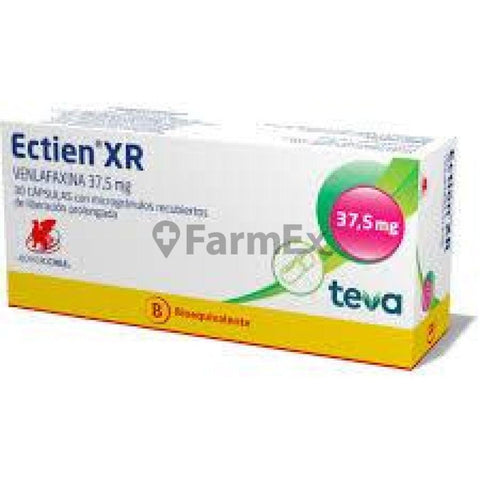 Product image of Ectien 37,5 XR x 30 comprimidos