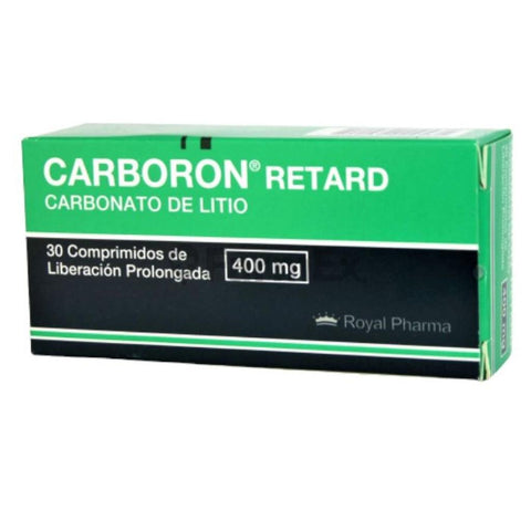 Product image of Carboron Retard 400 mg x 30 comprimidos