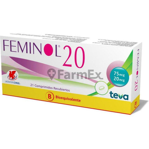 Feminol 20 x 21 Comprimidos